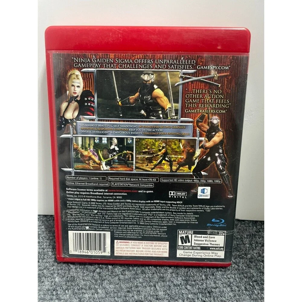 Ninja Gaiden Sigma - Sony PlayStation 3